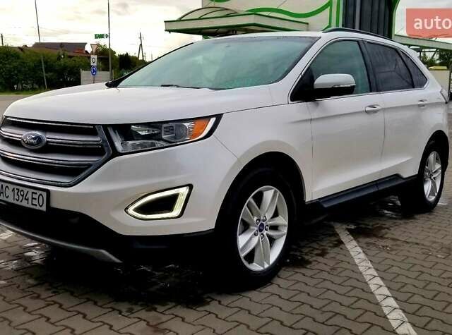 Білий Форд Едж, об'ємом двигуна 2 л та пробігом 129 тис. км за 14999 $, фото 3 на Automoto.ua
