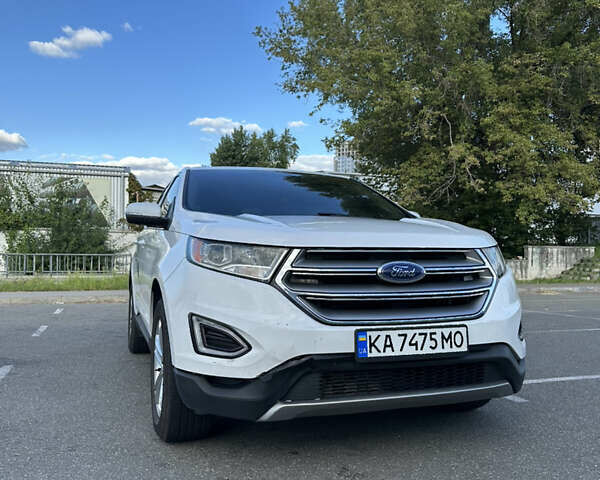 Белый Форд Эдж, объемом двигателя 2 л и пробегом 187 тыс. км за 14900 $, фото 1 на Automoto.ua