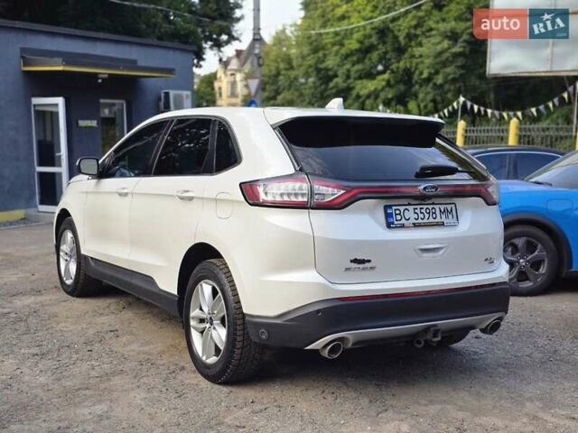 Белый Форд Эдж, объемом двигателя 2 л и пробегом 189 тыс. км за 14700 $, фото 4 на Automoto.ua