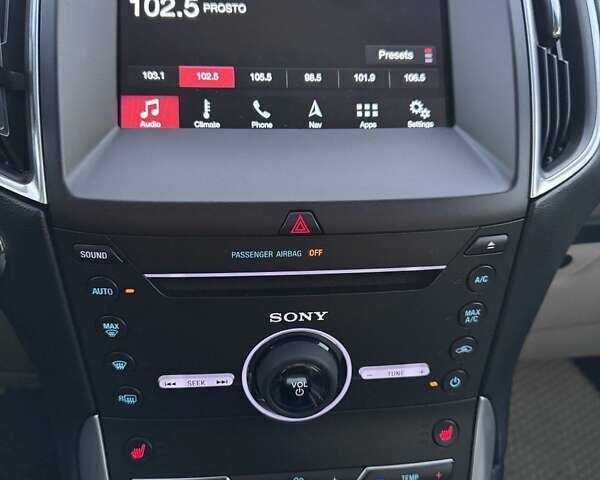 Белый Форд Эдж, объемом двигателя 2 л и пробегом 143 тыс. км за 17900 $, фото 16 на Automoto.ua