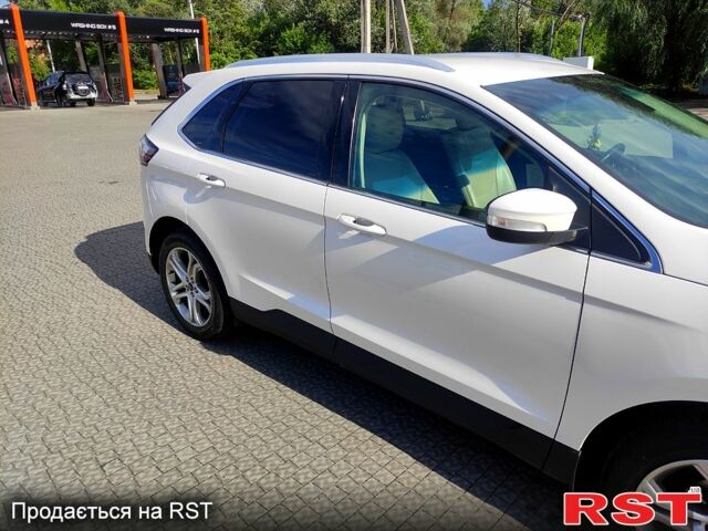 Белый Форд Эдж, объемом двигателя 2 л и пробегом 132 тыс. км за 21000 $, фото 1 на Automoto.ua