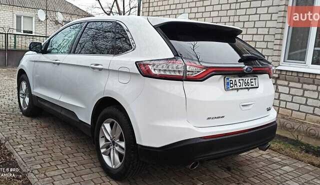 Белый Форд Эдж, объемом двигателя 2 л и пробегом 50 тыс. км за 18600 $, фото 1 на Automoto.ua