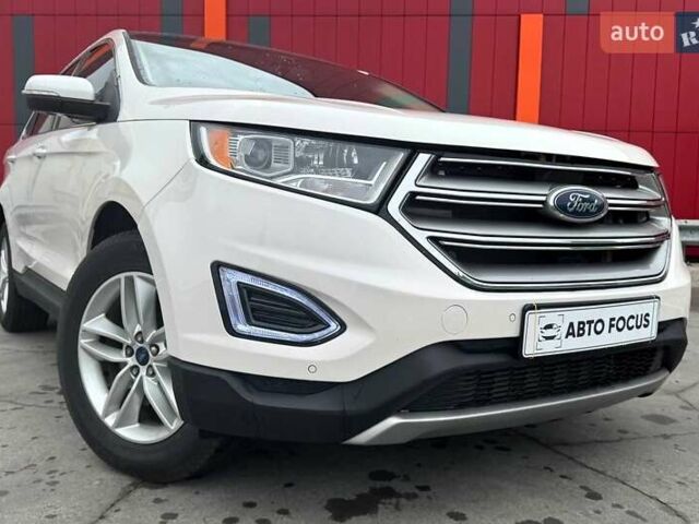 Білий Форд Едж, об'ємом двигуна 2 л та пробігом 201 тис. км за 15990 $, фото 1 на Automoto.ua