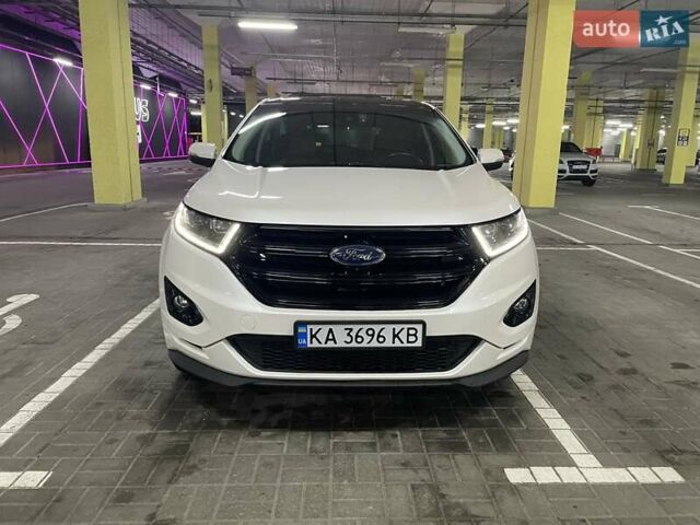 Белый Форд Эдж, объемом двигателя 2 л и пробегом 145 тыс. км за 14700 $, фото 1 на Automoto.ua