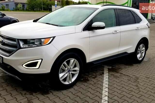 Білий Форд Едж, об'ємом двигуна 2 л та пробігом 129 тис. км за 14999 $, фото 1 на Automoto.ua
