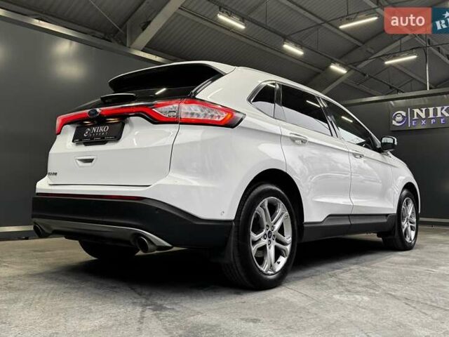 Белый Форд Эдж, объемом двигателя 2 л и пробегом 181 тыс. км за 16900 $, фото 15 на Automoto.ua