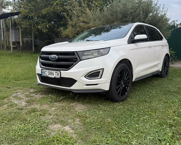 Белый Форд Эдж, объемом двигателя 2.7 л и пробегом 133 тыс. км за 19000 $, фото 2 на Automoto.ua