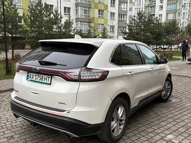 Білий Форд Едж, об'ємом двигуна 2 л та пробігом 110 тис. км за 14000 $, фото 1 на Automoto.ua
