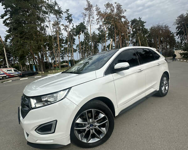 Белый Форд Эдж, объемом двигателя 3.5 л и пробегом 195 тыс. км за 15500 $, фото 2 на Automoto.ua