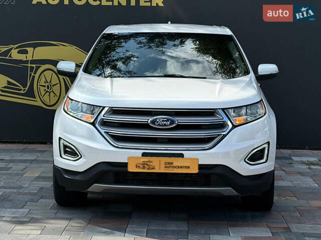 Білий Форд Едж, об'ємом двигуна 2 л та пробігом 163 тис. км за 20300 $, фото 1 на Automoto.ua