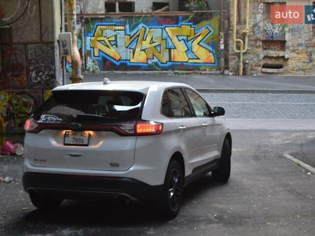 Белый Форд Эдж, объемом двигателя 2 л и пробегом 176 тыс. км за 15800 $, фото 1 на Automoto.ua