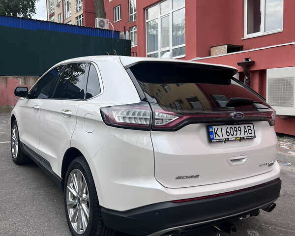 Белый Форд Эдж, объемом двигателя 2 л и пробегом 160 тыс. км за 18000 $, фото 1 на Automoto.ua