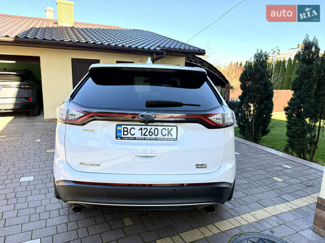 Белый Форд Эдж, объемом двигателя 2 л и пробегом 118 тыс. км за 17900 $, фото 1 на Automoto.ua