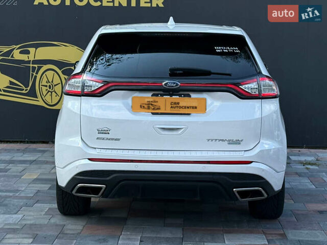 Білий Форд Едж, об'ємом двигуна 2 л та пробігом 163 тис. км за 20300 $, фото 3 на Automoto.ua