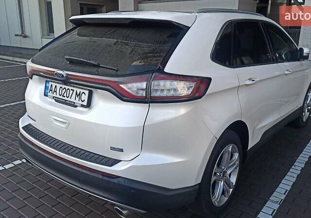 Белый Форд Эдж, объемом двигателя 2 л и пробегом 261 тыс. км за 8500 $, фото 5 на Automoto.ua