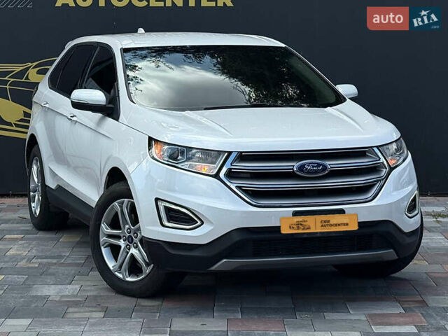 Білий Форд Едж, об'ємом двигуна 2 л та пробігом 163 тис. км за 20300 $, фото 2 на Automoto.ua