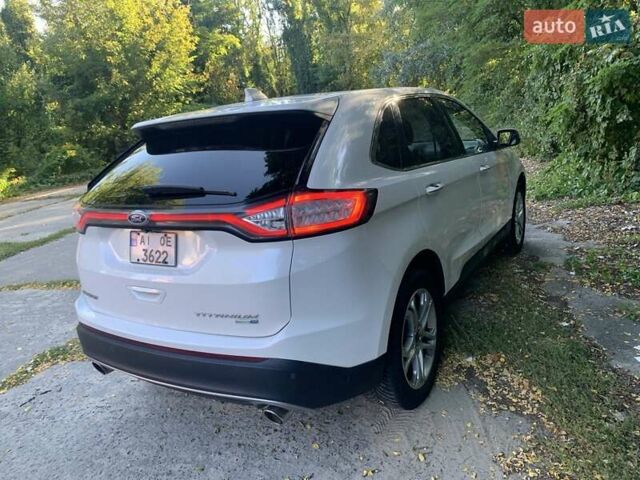 Белый Форд Эдж, объемом двигателя 2 л и пробегом 124 тыс. км за 19999 $, фото 15 на Automoto.ua