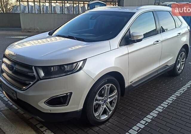 Белый Форд Эдж, объемом двигателя 2 л и пробегом 261 тыс. км за 8500 $, фото 4 на Automoto.ua