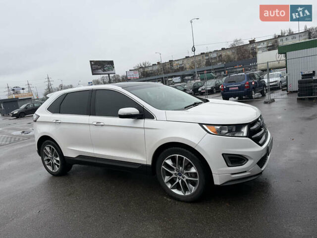 Білий Форд Едж, об'ємом двигуна 3.5 л та пробігом 66 тис. км за 17500 $, фото 1 на Automoto.ua