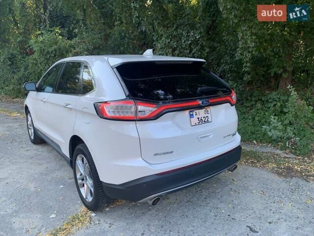 Белый Форд Эдж, объемом двигателя 2 л и пробегом 124 тыс. км за 19999 $, фото 14 на Automoto.ua