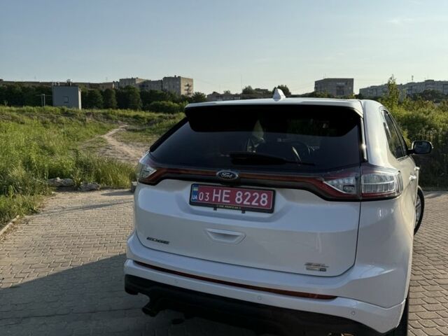 Белый Форд Эдж, объемом двигателя 2 л и пробегом 140 тыс. км за 15600 $, фото 1 на Automoto.ua