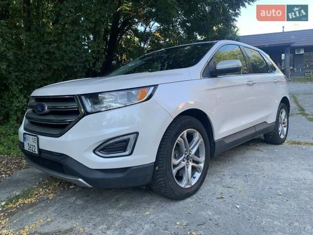 Белый Форд Эдж, объемом двигателя 2 л и пробегом 124 тыс. км за 19999 $, фото 11 на Automoto.ua