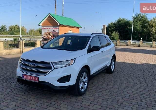 Белый Форд Эдж, объемом двигателя 2 л и пробегом 122 тыс. км за 15490 $, фото 5 на Automoto.ua