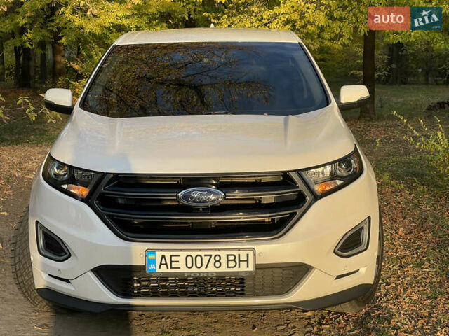 Форд Эдж 2018 в Днепре (Днепропетровске) на Automoto.ua Белый Форд Эдж, объемом двигателя 2.7 л и пробегом 70 тыс. км за 19900 $, фото 1 на Automoto.ua