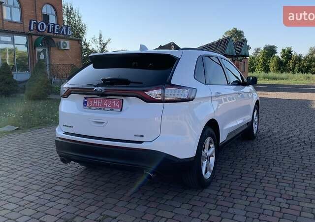 Белый Форд Эдж, объемом двигателя 2 л и пробегом 122 тыс. км за 15490 $, фото 17 на Automoto.ua