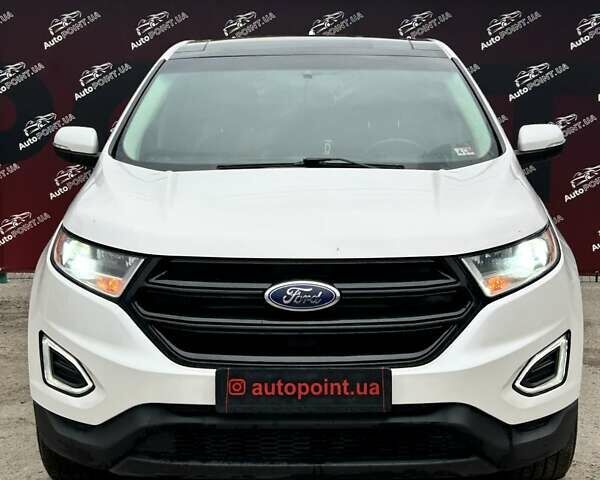 Белый Форд Эдж, объемом двигателя 3.5 л и пробегом 75 тыс. км за 22000 $, фото 1 на Automoto.ua