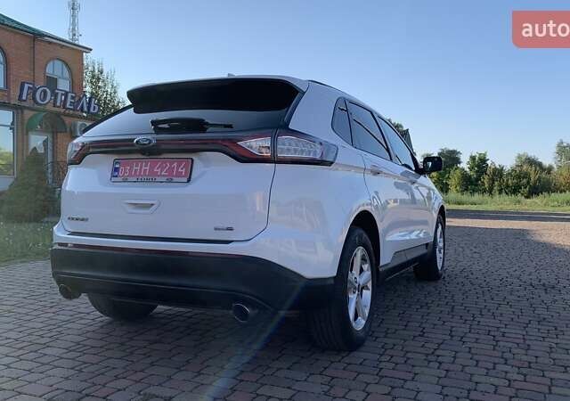 Белый Форд Эдж, объемом двигателя 2 л и пробегом 122 тыс. км за 15490 $, фото 14 на Automoto.ua