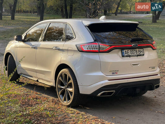 Форд Эдж 2018 в Днепре (Днепропетровске) на Automoto.ua Белый Форд Эдж, объемом двигателя 2.7 л и пробегом 70 тыс. км за 19900 $, фото 6 на Automoto.ua