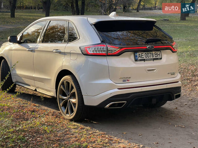 Форд Эдж 2018 в Днепре (Днепропетровске) на Automoto.ua Белый Форд Эдж, объемом двигателя 2.7 л и пробегом 70 тыс. км за 19900 $, фото 5 на Automoto.ua