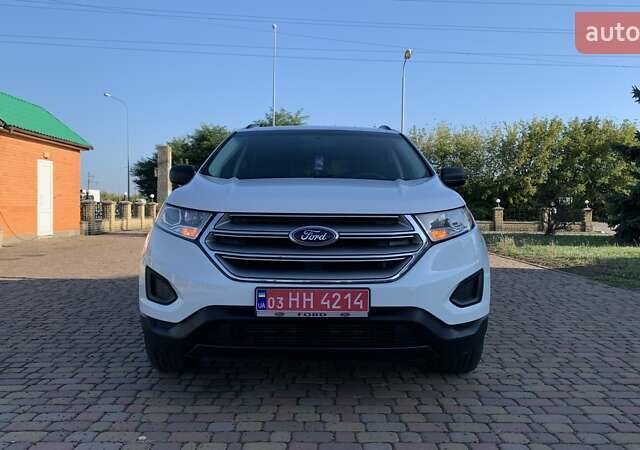 Белый Форд Эдж, объемом двигателя 2 л и пробегом 122 тыс. км за 15490 $, фото 2 на Automoto.ua