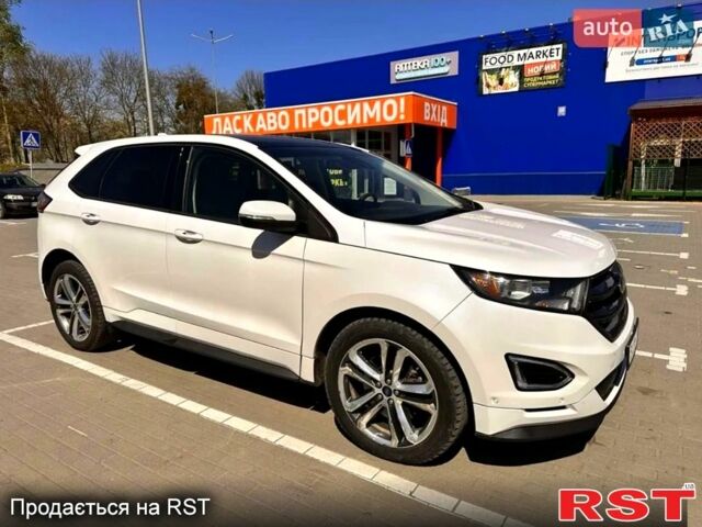 Форд Эдж 2018 в Шепетовке на Automoto.ua Белый Форд Эдж, объемом двигателя 2.7 л и пробегом 88 тыс. км за 19500 $, фото 1 на Automoto.ua
