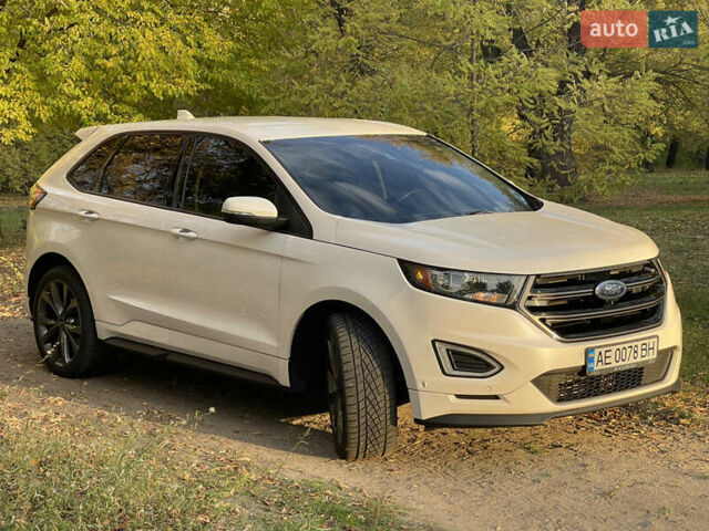Форд Эдж 2018 в Днепре (Днепропетровске) на Automoto.ua Белый Форд Эдж, объемом двигателя 2.7 л и пробегом 70 тыс. км за 19900 $, фото 2 на Automoto.ua