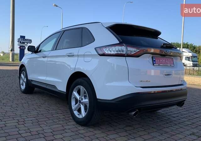 Белый Форд Эдж, объемом двигателя 2 л и пробегом 122 тыс. км за 15490 $, фото 9 на Automoto.ua