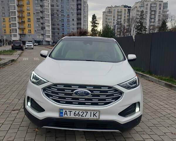 Белый Форд Эдж, объемом двигателя 2 л и пробегом 106 тыс. км за 19200 $, фото 5 на Automoto.ua