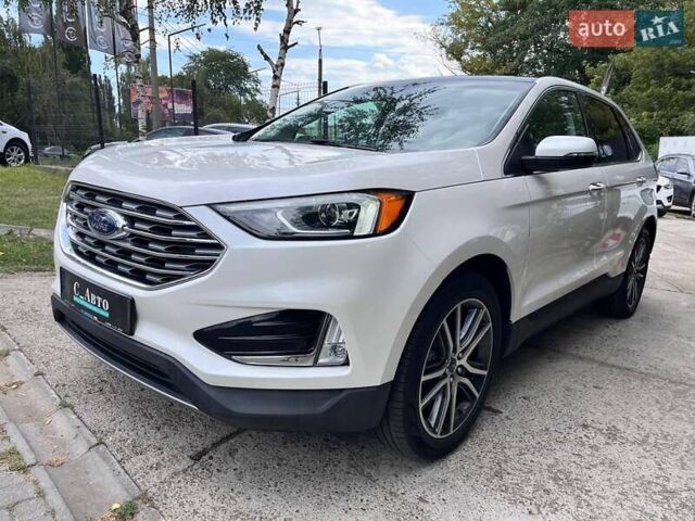 Білий Форд Едж, об'ємом двигуна 2 л та пробігом 42 тис. км за 21400 $, фото 1 на Automoto.ua