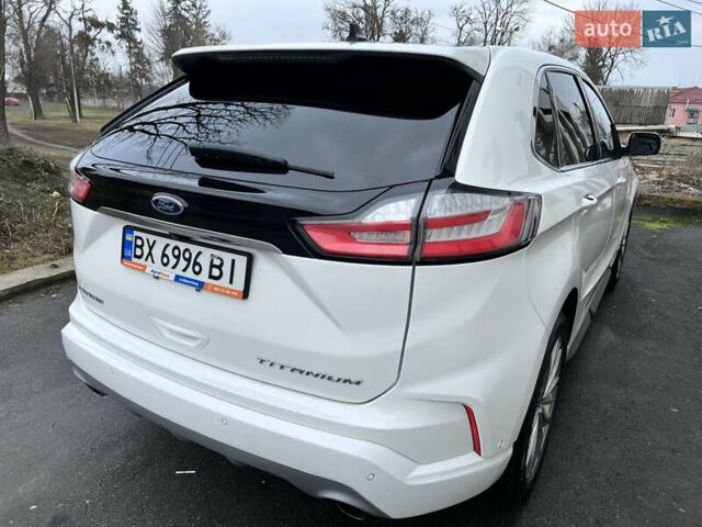 Белый Форд Эдж, объемом двигателя 2 л и пробегом 59 тыс. км за 21400 $, фото 4 на Automoto.ua