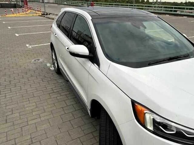 Белый Форд Эдж, объемом двигателя 2 л и пробегом 28 тыс. км за 14800 $, фото 1 на Automoto.ua