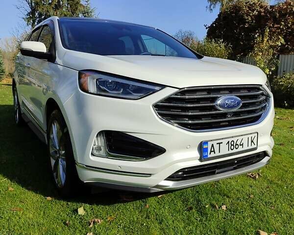 Белый Форд Эдж, объемом двигателя 2 л и пробегом 74 тыс. км за 19950 $, фото 1 на Automoto.ua