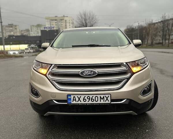 Бежевый Форд Эдж, объемом двигателя 2 л и пробегом 109 тыс. км за 16600 $, фото 2 на Automoto.ua