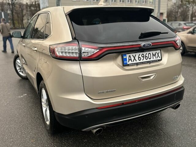 Бежевый Форд Эдж, объемом двигателя 2 л и пробегом 109 тыс. км за 16600 $, фото 3 на Automoto.ua