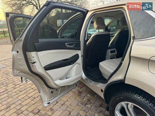 Бежевый Форд Эдж, объемом двигателя 2 л и пробегом 146 тыс. км за 19200 $, фото 10 на Automoto.ua