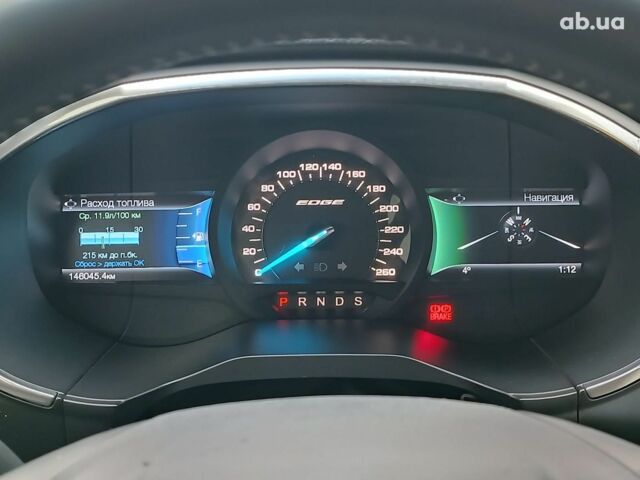 Бежевый Форд Эдж, объемом двигателя 2 л и пробегом 146 тыс. км за 19690 $, фото 24 на Automoto.ua