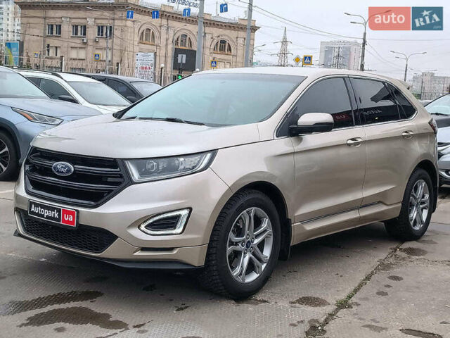 Бежевый Форд Эдж, объемом двигателя 2 л и пробегом 146 тыс. км за 19690 $, фото 2 на Automoto.ua