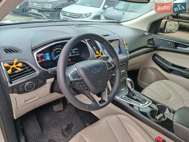 Бежевый Форд Эдж, объемом двигателя 2 л и пробегом 146 тыс. км за 19690 $, фото 19 на Automoto.ua