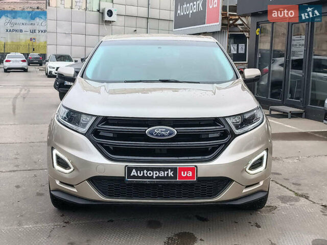 Бежевый Форд Эдж, объемом двигателя 2 л и пробегом 146 тыс. км за 19690 $, фото 1 на Automoto.ua