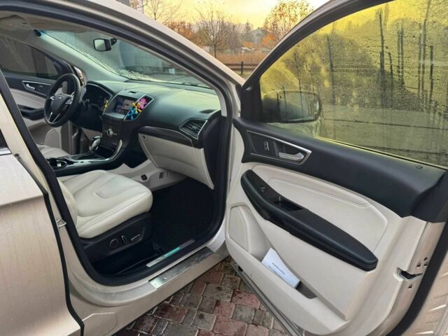 Бежевий Форд Едж, об'ємом двигуна 2 л та пробігом 146 тис. км за 19200 $, фото 8 на Automoto.ua